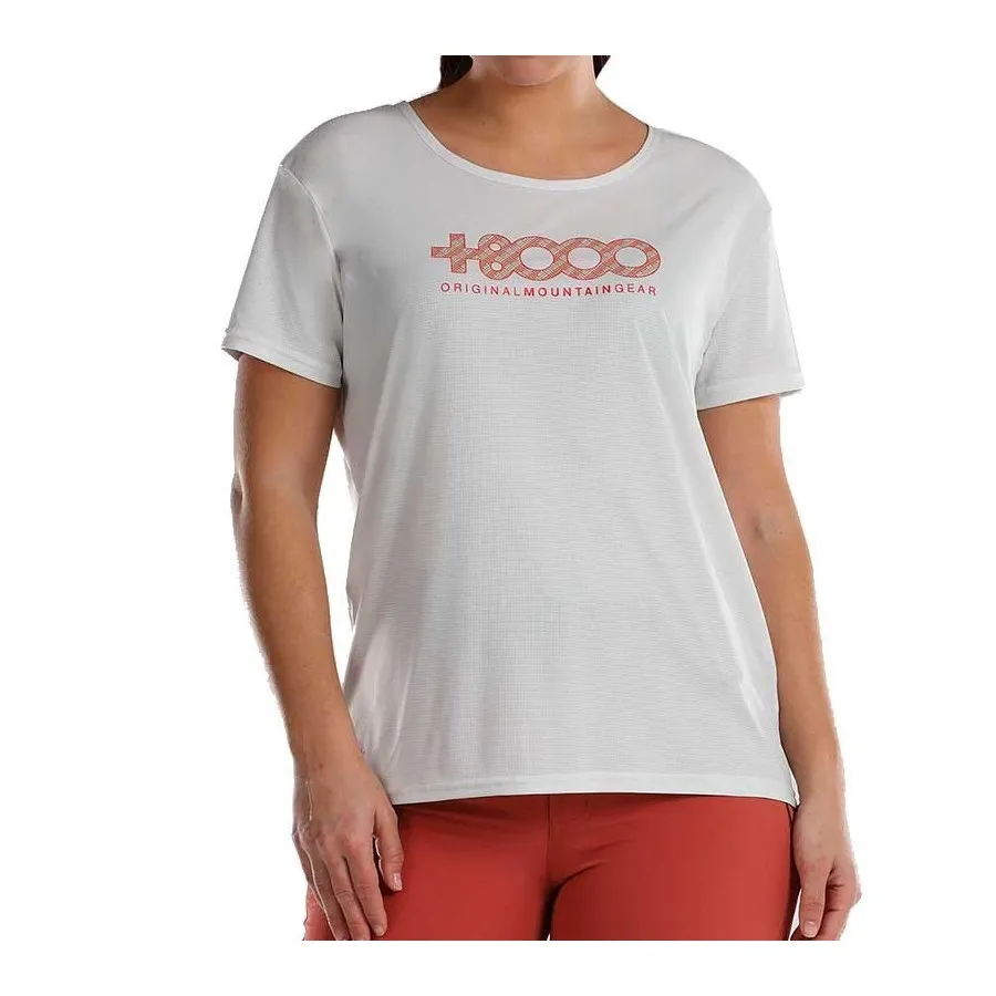 +8000 Camiseta Mujer NECHYS MARFIL