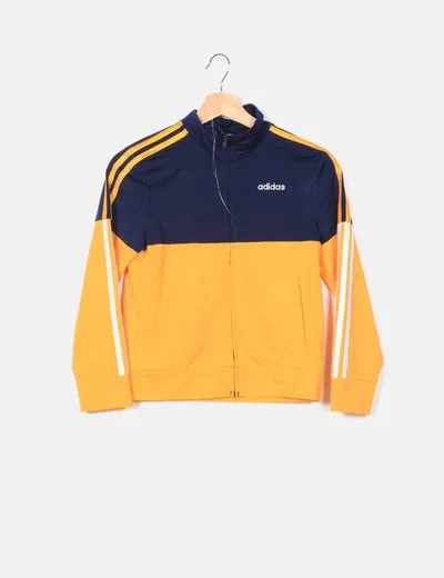 Adidas Chaqueta bicolor deportiva