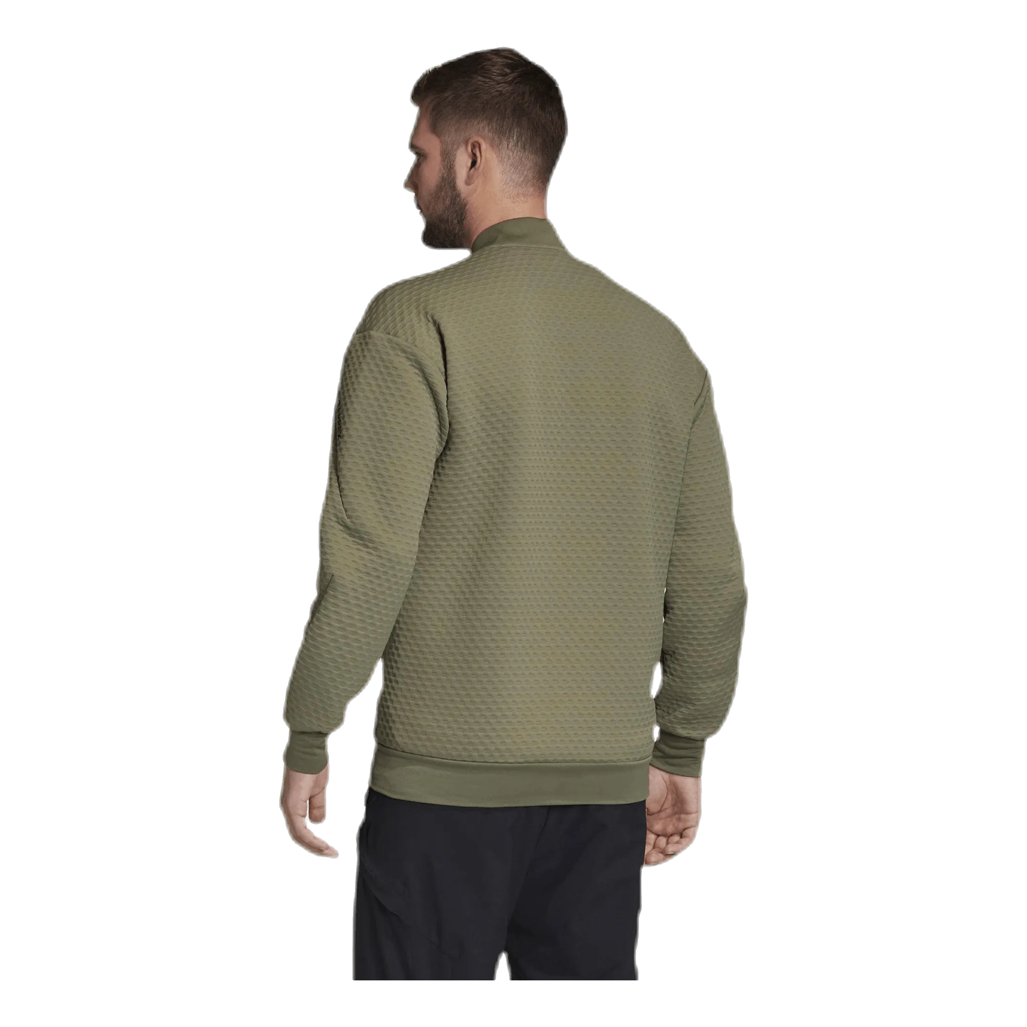 Adidas Hike Fleece Jacket Green