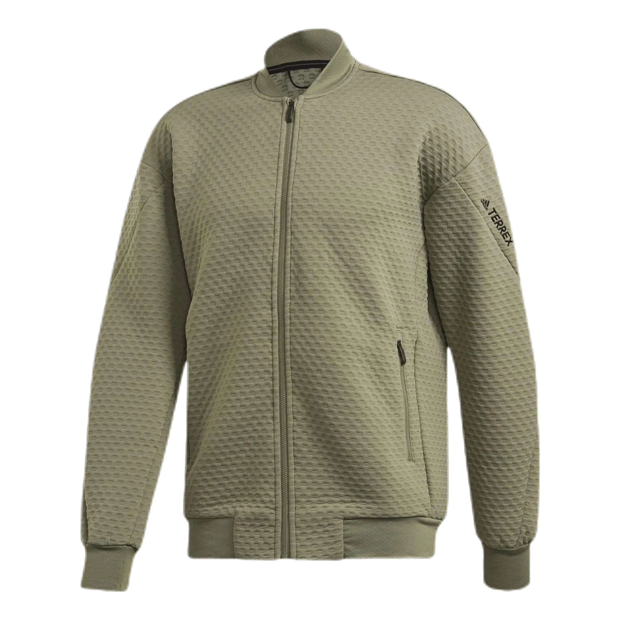 Adidas Hike Fleece Jacket Green