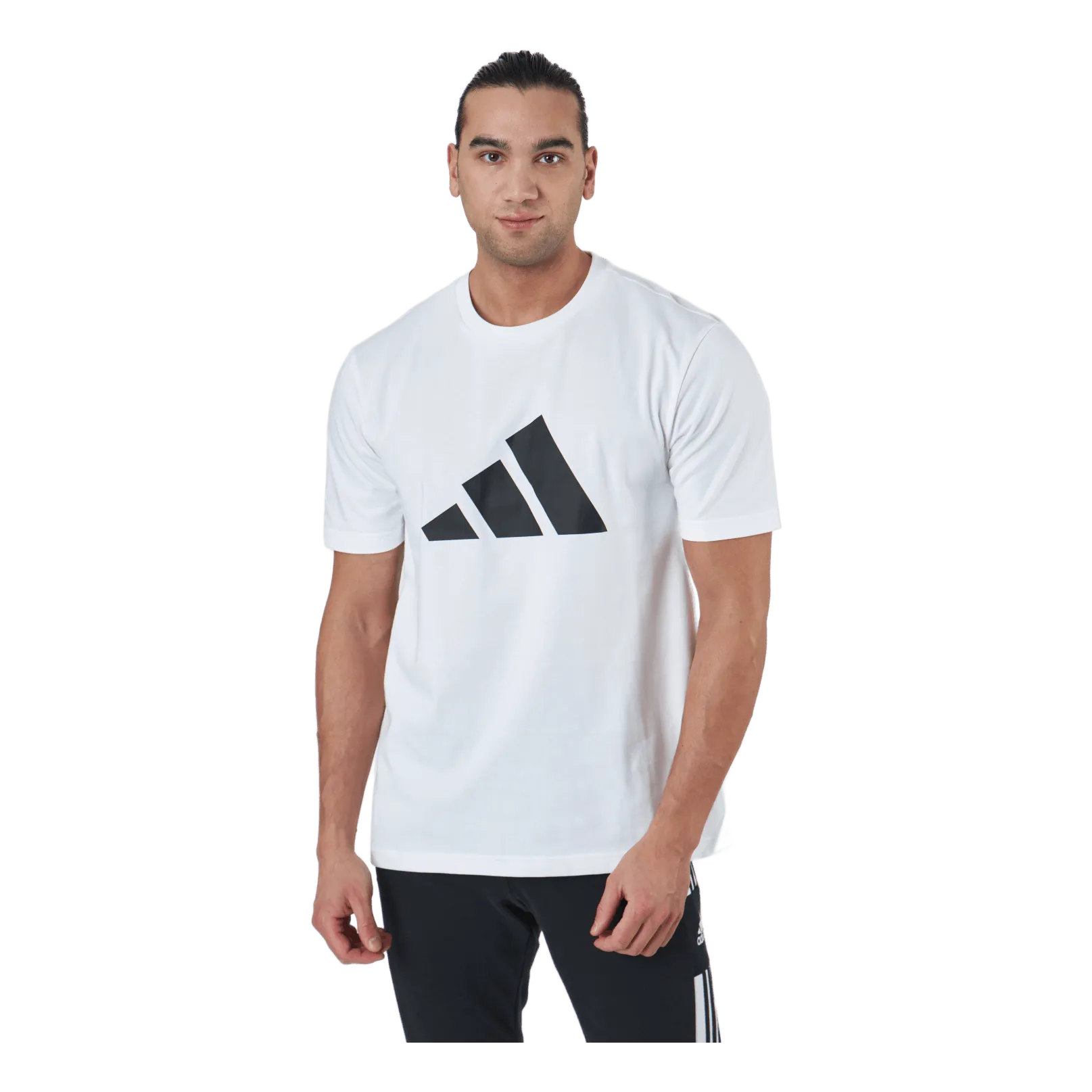 Adidas Sportswear Future Icons Three Bar Tee White