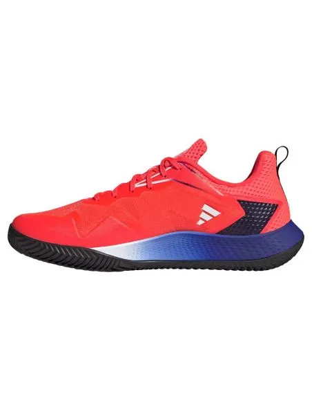ADIDAS Zapatos de tenis Defiant Speed Clay Solar Red/Cloud White/Blue Fusion