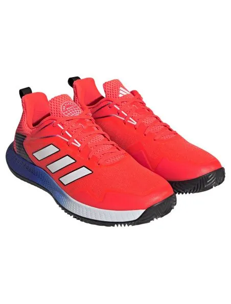ADIDAS Zapatos de tenis Defiant Speed Clay Solar Red/Cloud White/Blue Fusion
