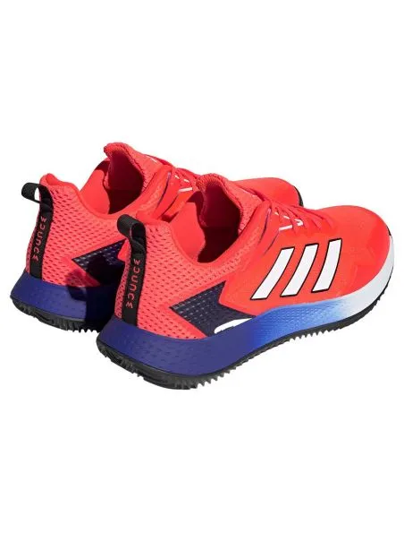 ADIDAS Zapatos de tenis Defiant Speed Clay Solar Red/Cloud White/Blue Fusion