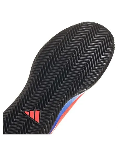 ADIDAS Zapatos de tenis Defiant Speed Clay Solar Red/Cloud White/Blue Fusion