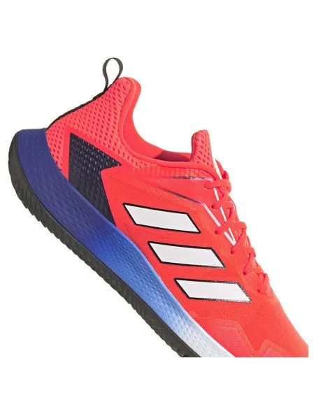 ADIDAS Zapatos de tenis Defiant Speed Clay Solar Red/Cloud White/Blue Fusion