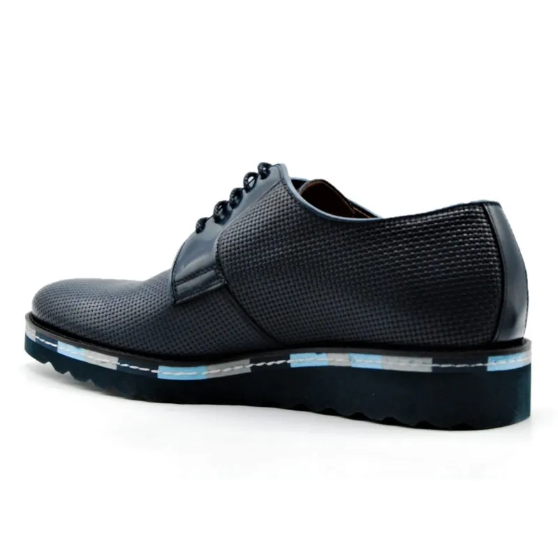 ANGEL INFANTES 31063 Azul. Zapato cordones casual hombre