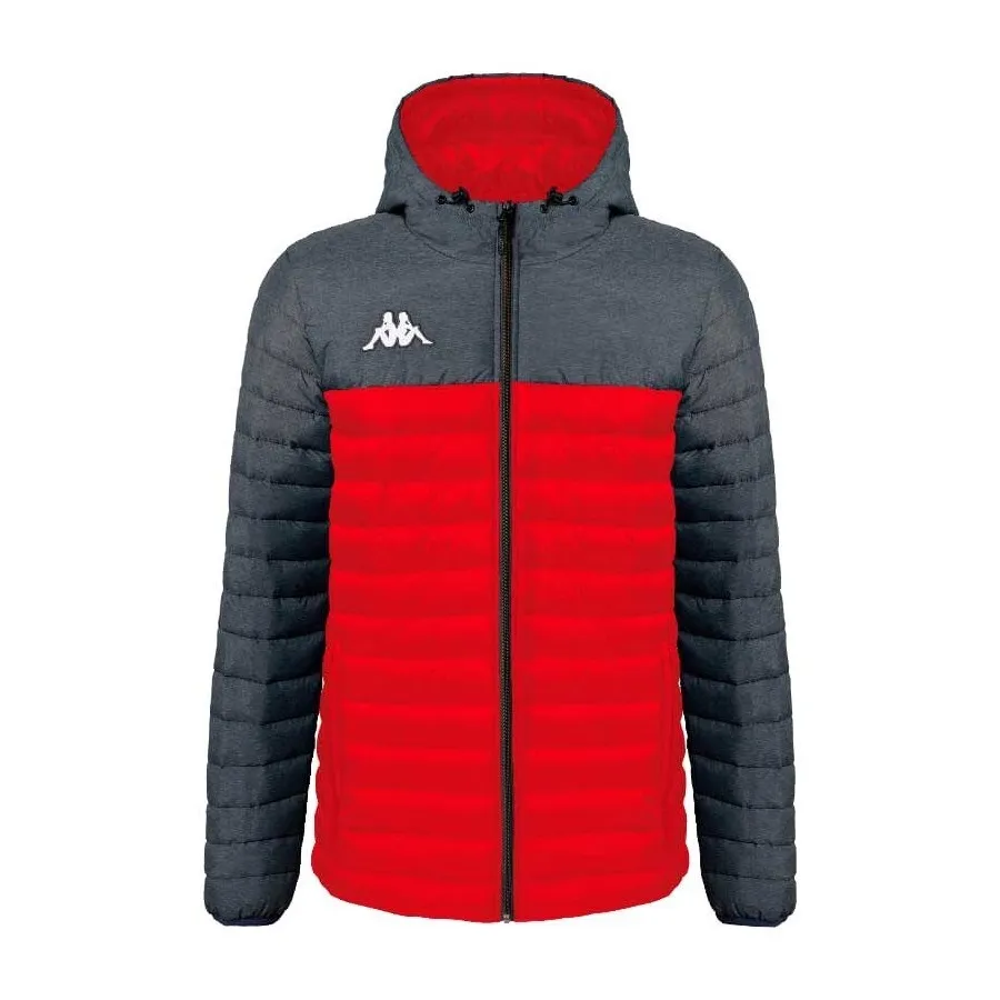 ANORACK KAPPA LAMEZIO RED/GREY MD 31153FWA08