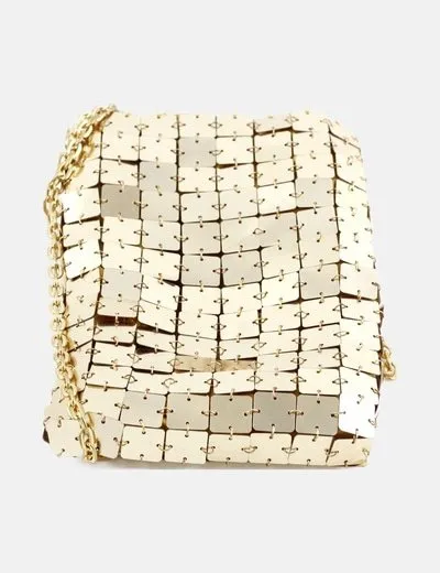 Asos Mini bolso metalizado dorado