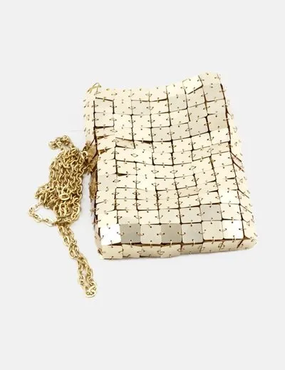 Asos Mini bolso metalizado dorado