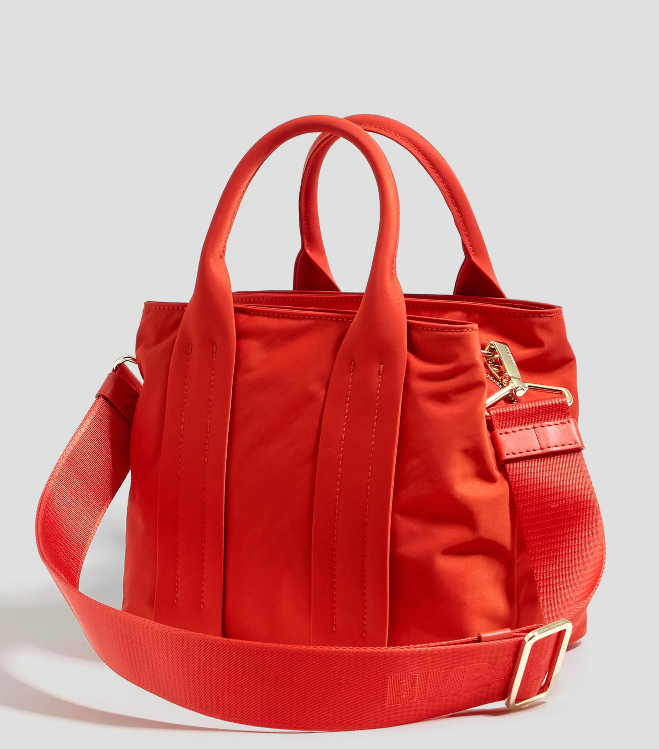 Bimba y Lola Bolso de mano mediano nylon coral Mujer