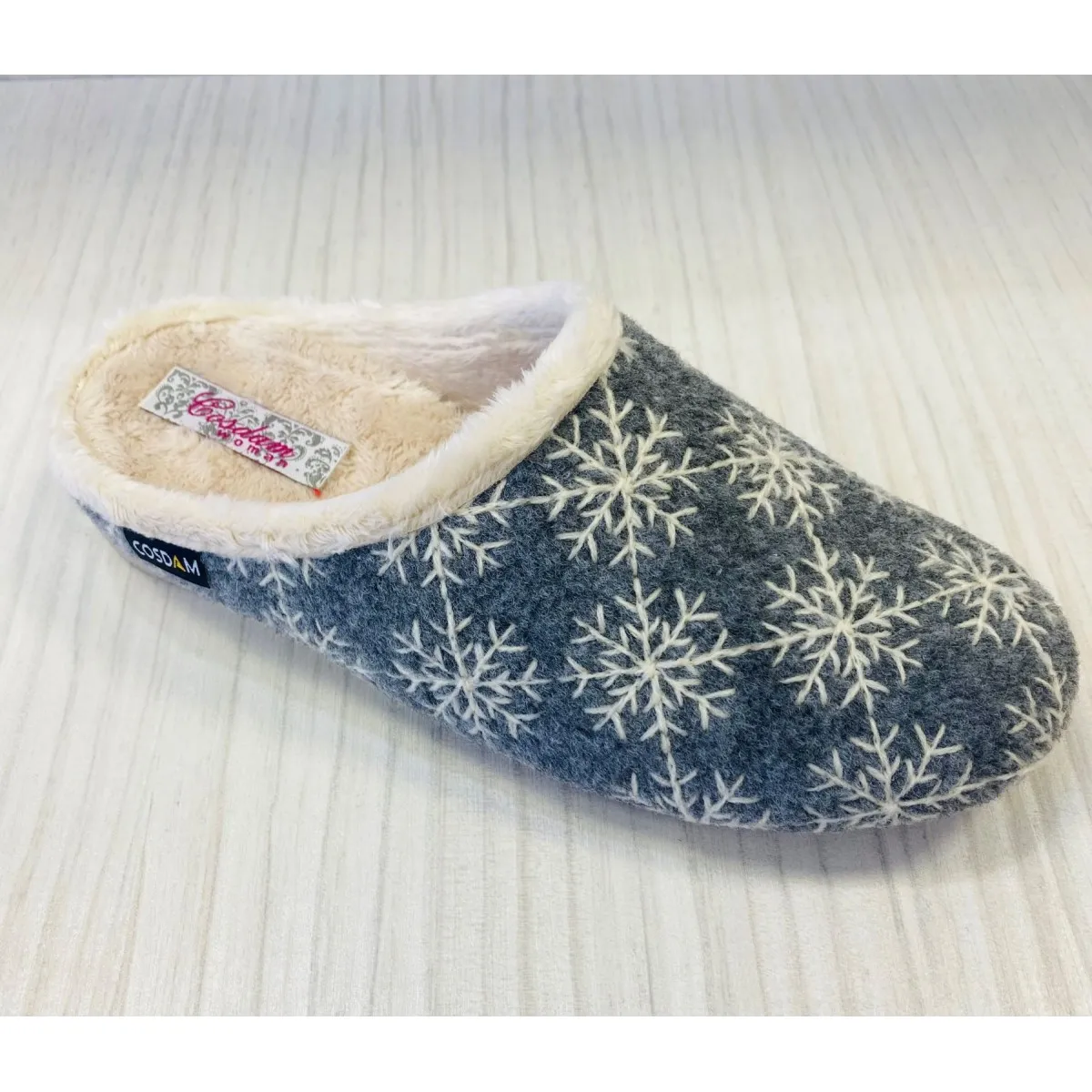 Biorelax oferta zapatilla mujer plantilla extraíble rosa y azul Bio5069