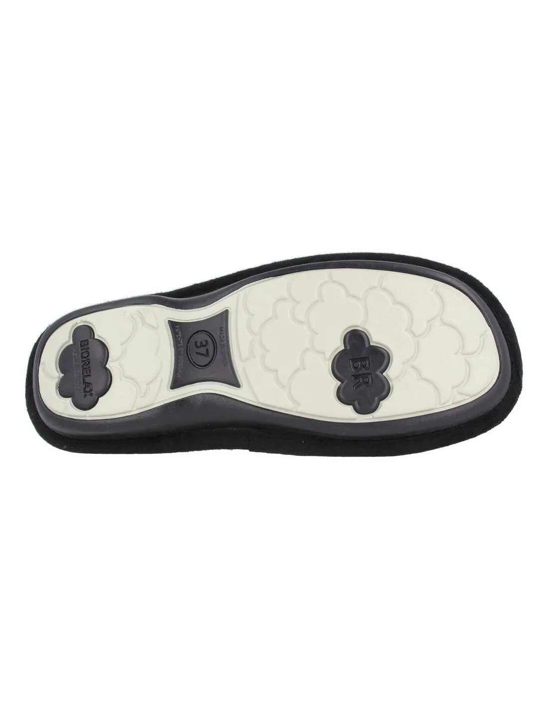BIORELAX  ZAPATILLAS MUJER PERRO NEGRO