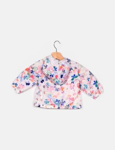 Blukids Chaqueta impermeable print mariposas