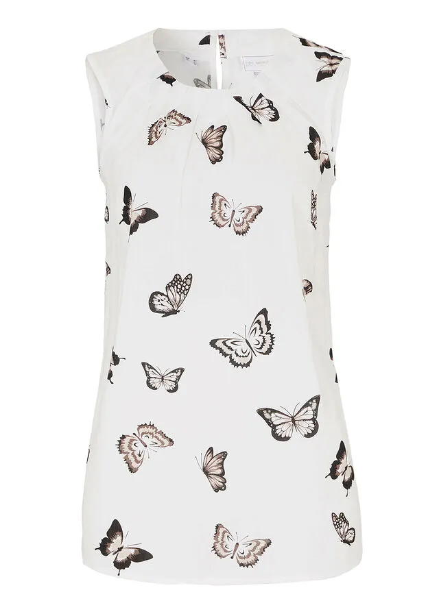 BLUSA ESTAMPADA BLANCONEGRO