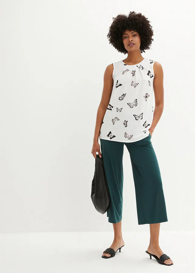 BLUSA ESTAMPADA BLANCONEGRO