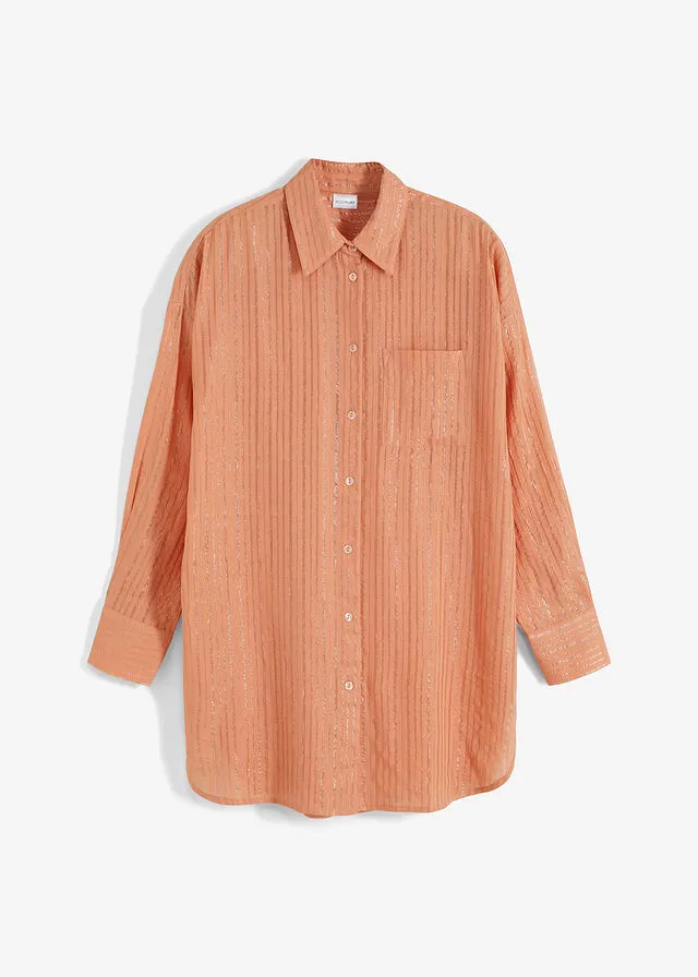 BLUSA LARGA ALBARICOQUE PASTELORO