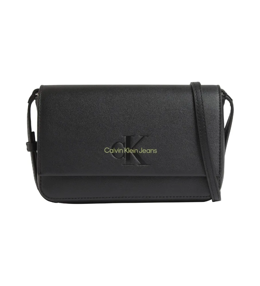 Bolso bandolera Sculpted negro