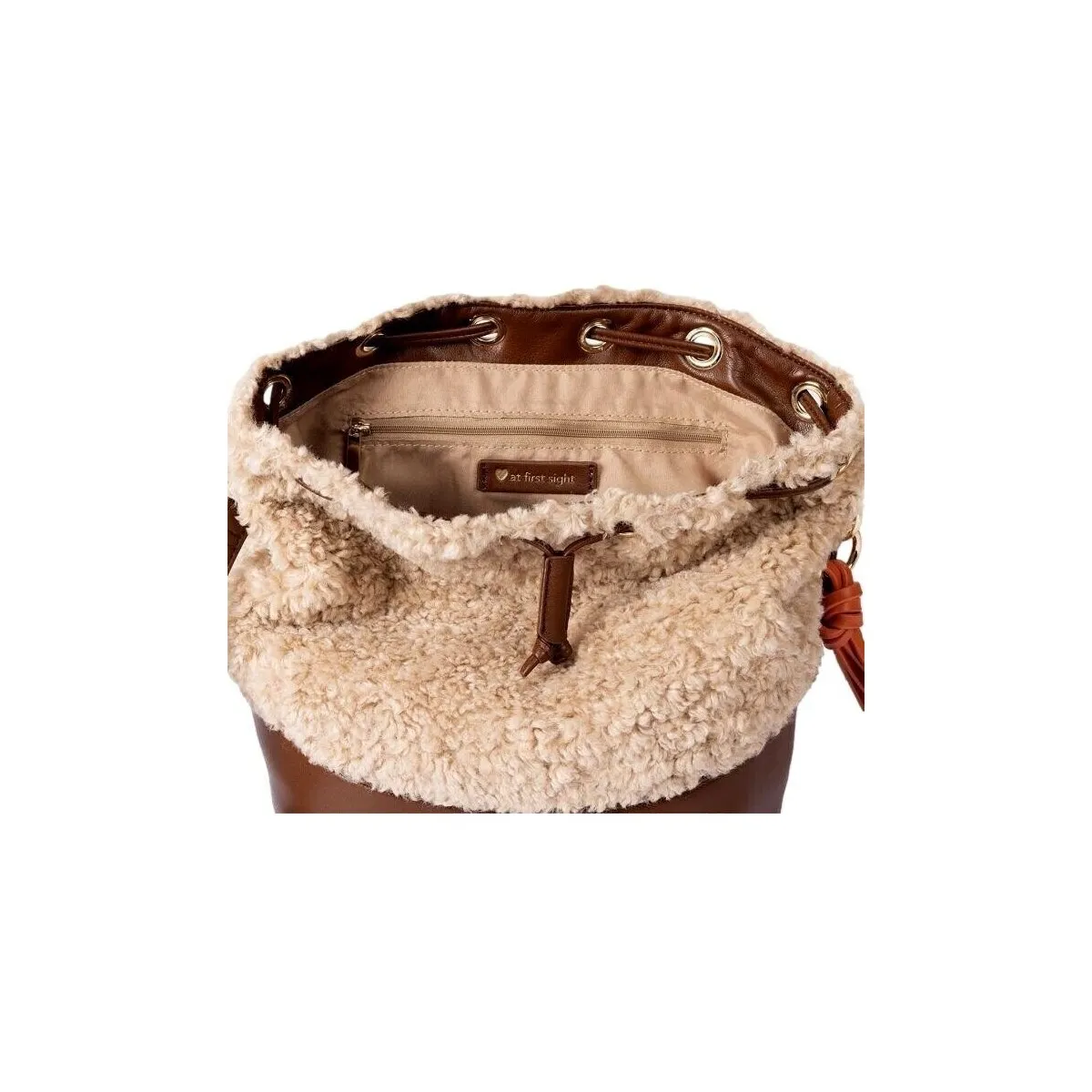 BOLSO MARRON MUJER  SILSAND 70876