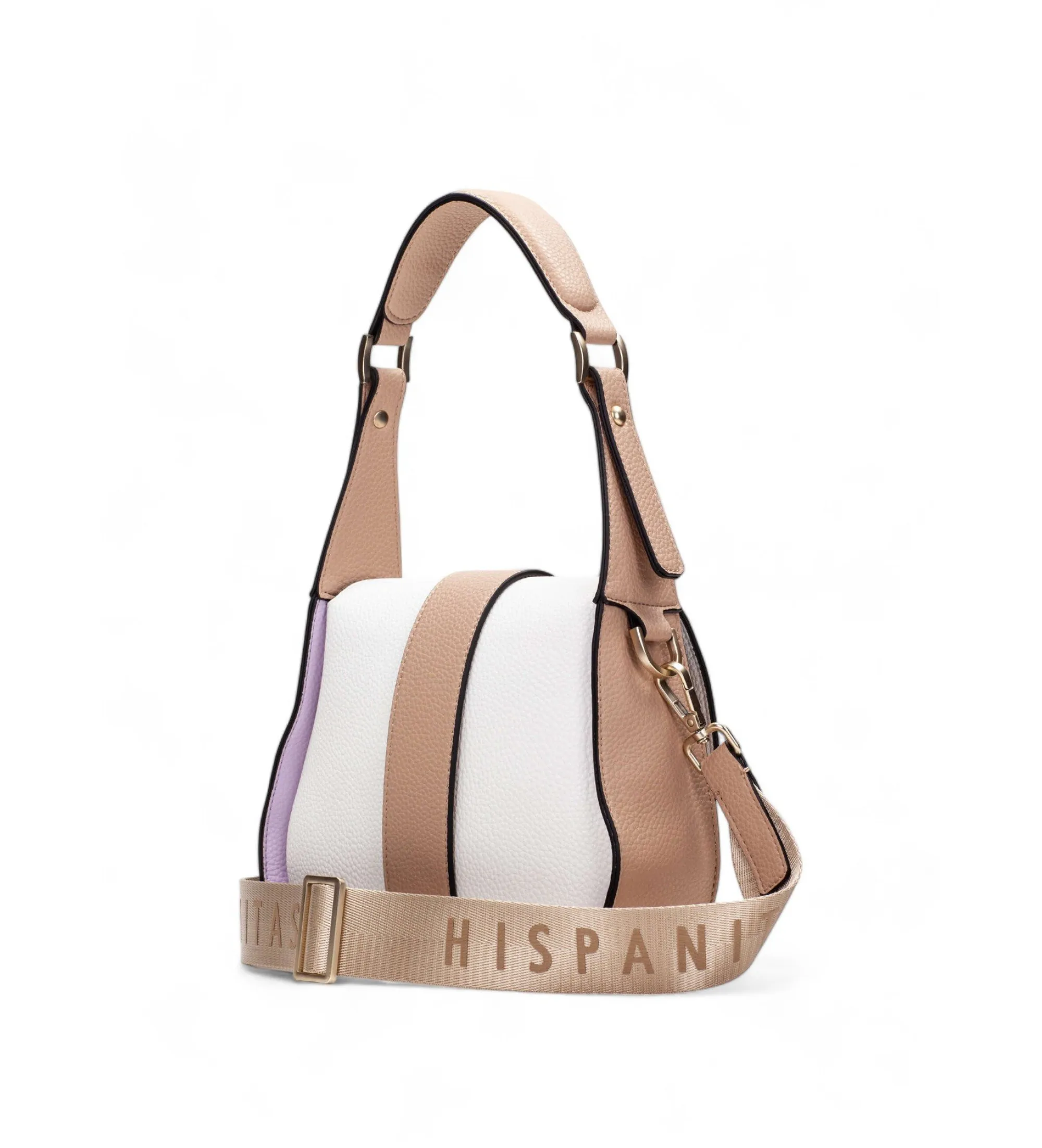 Bolso Samba marrón, blanco