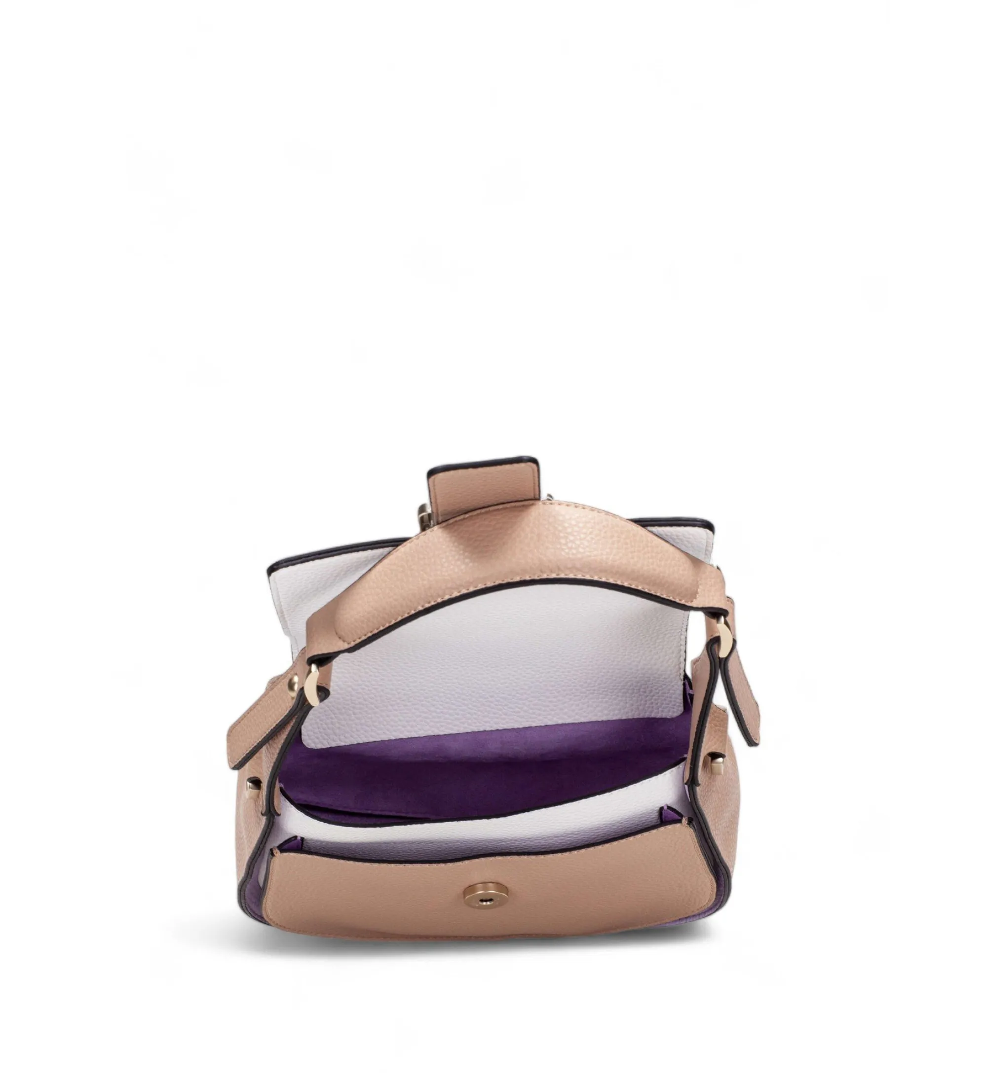 Bolso Samba marrón, blanco