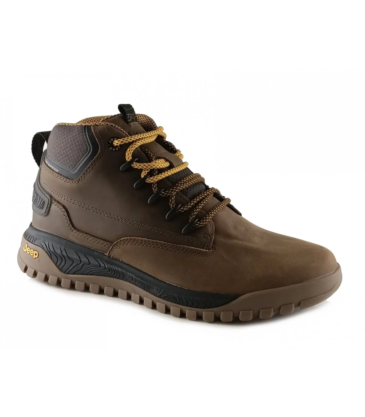 Bota estilo montaña en marrón de caballero