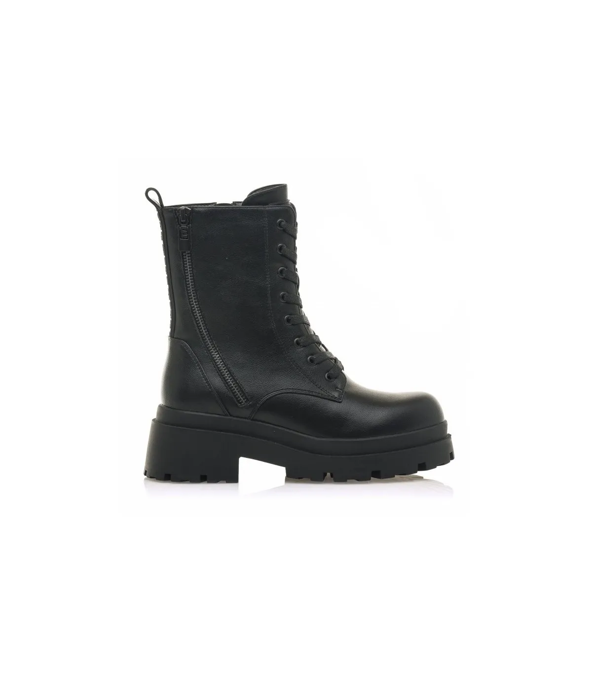 Bota militar negra