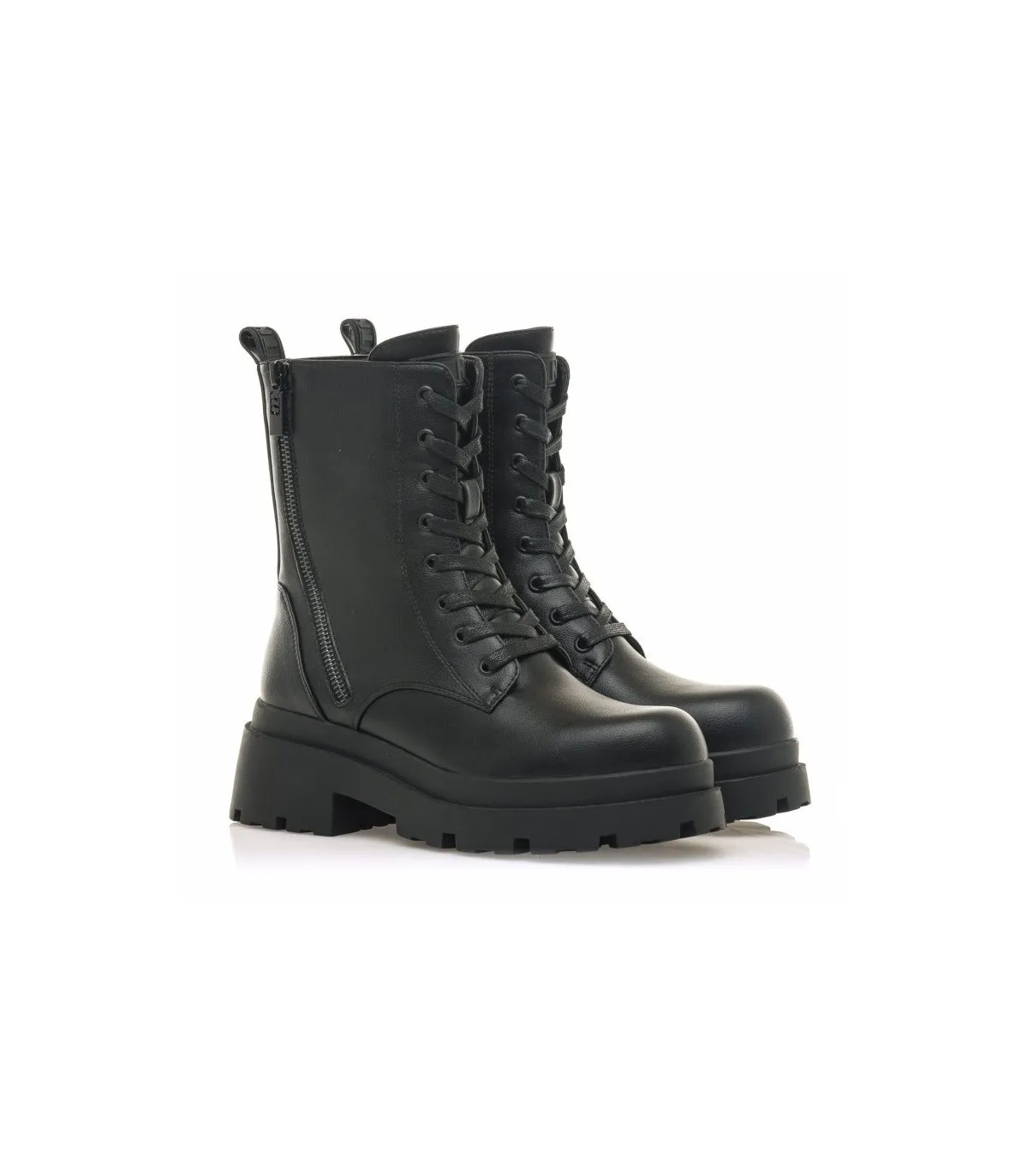 Bota militar negra