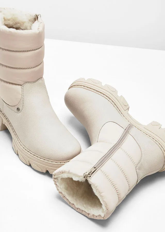 Botas Beige