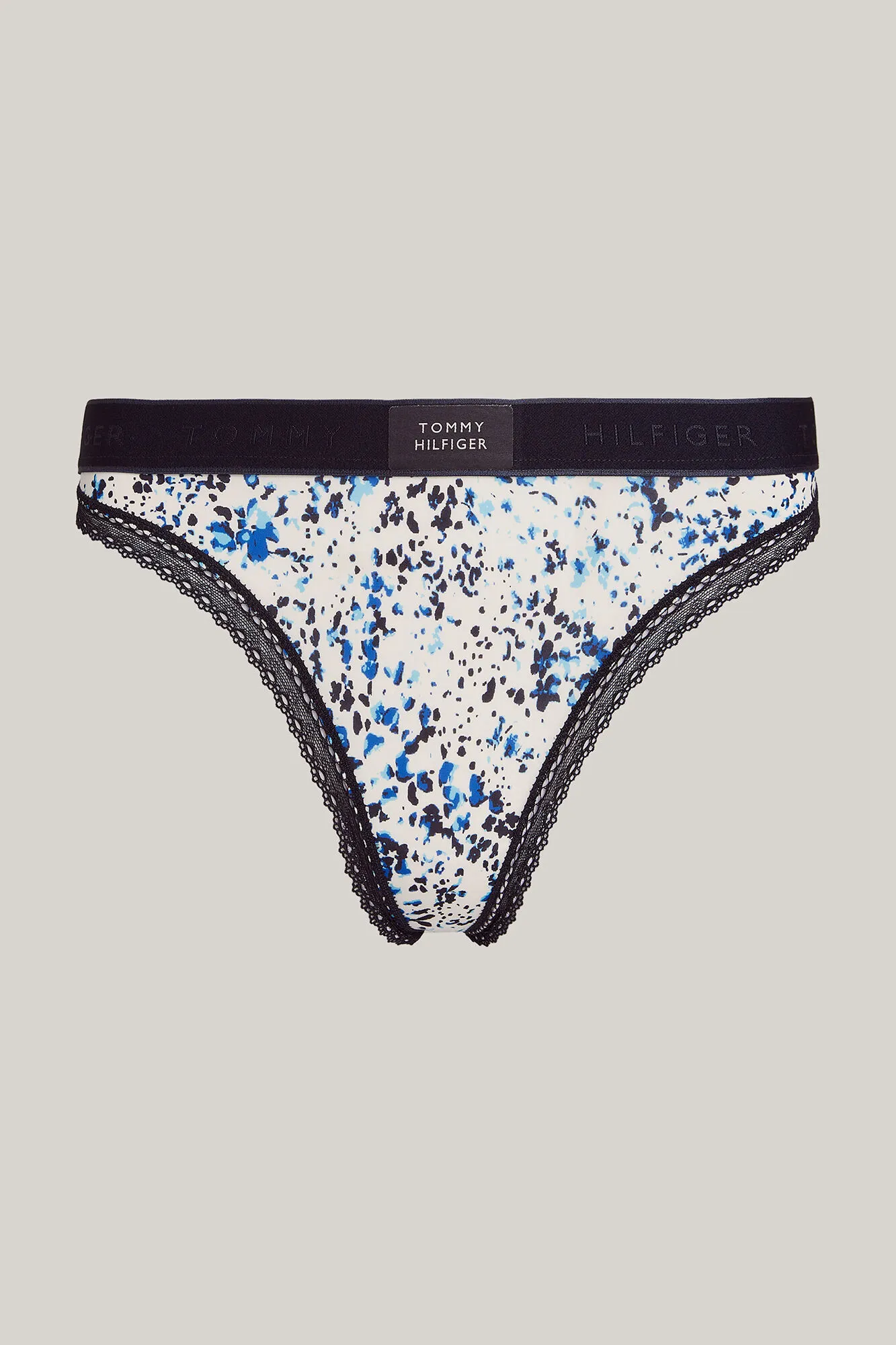 Braguita estilo tanga de estampado 