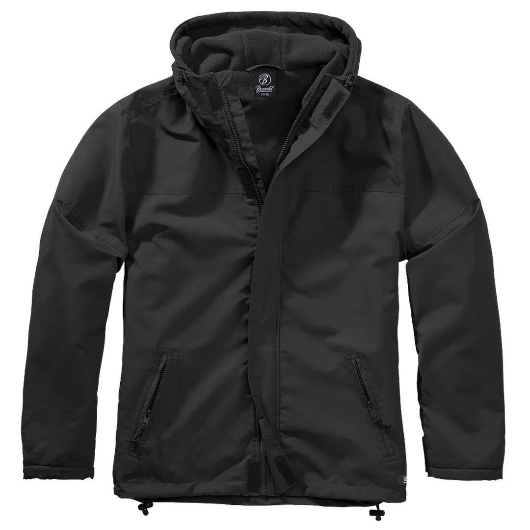 Brandit Windbreaker chaqueta con capucha con cremallera chaqueta militar camufla