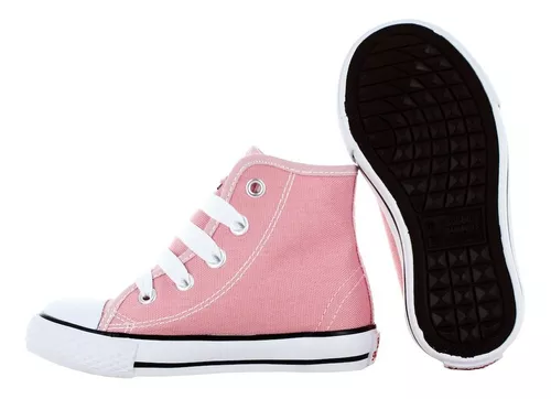 Bubble Gummers Tenis Lona Rosa Para Niña 79197