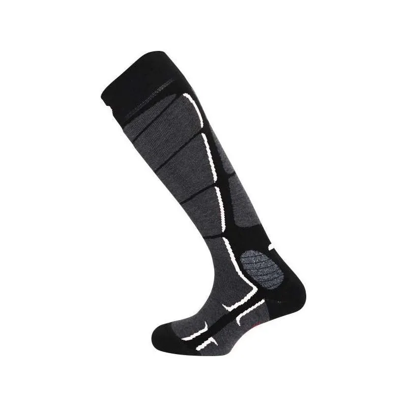 Calcetines de esquí Monnet lanoso de seda (White)