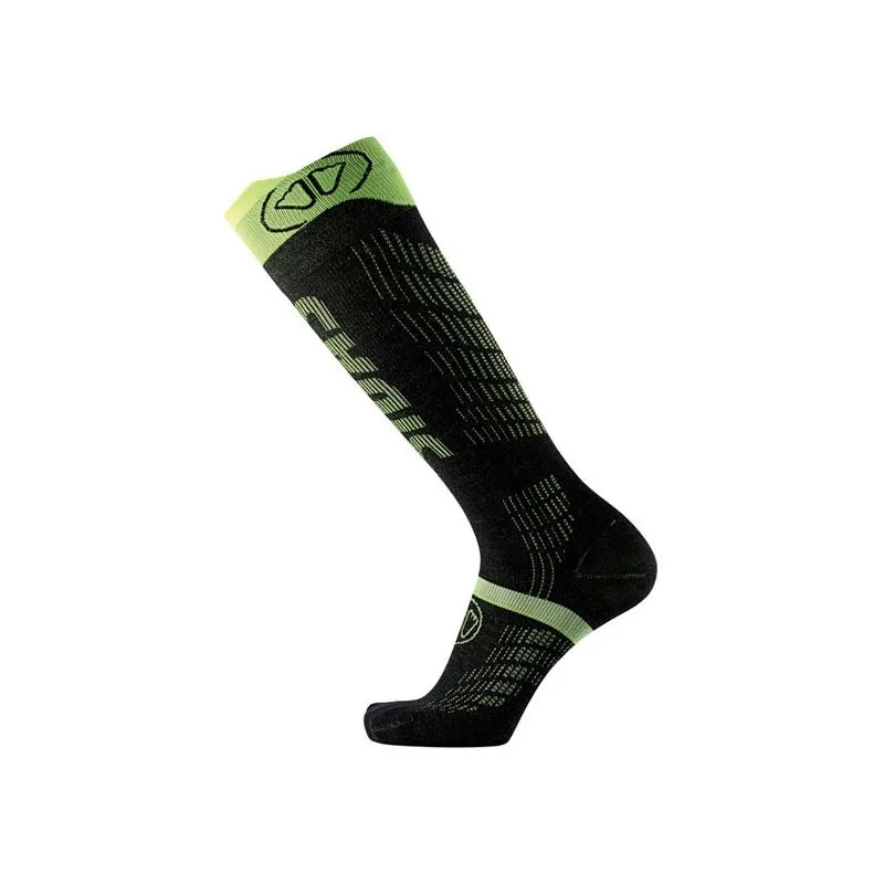 Calcetines de esquí SIDAS SOCK SKI ULTRAFI (Negro/Verde)