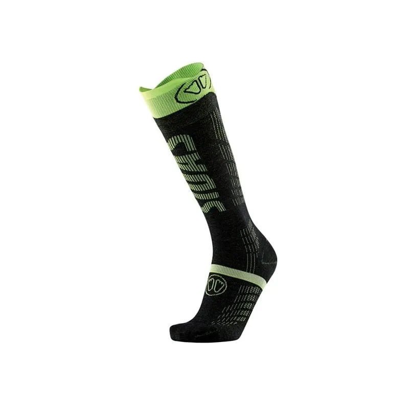 Calcetines de esquí SIDAS SOCK SKI ULTRAFI (Negro/Verde)