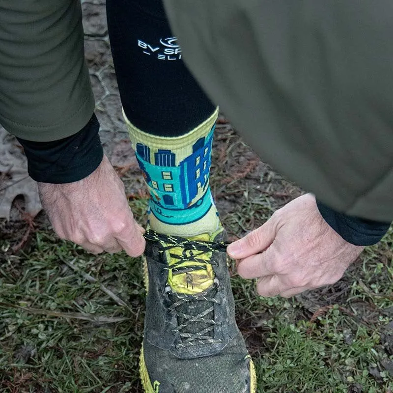 CALCETINES DE TRAIL BV SPORT SOCQUETTE TRAIL COLLECTOR "DBDB" (NEWYORK)