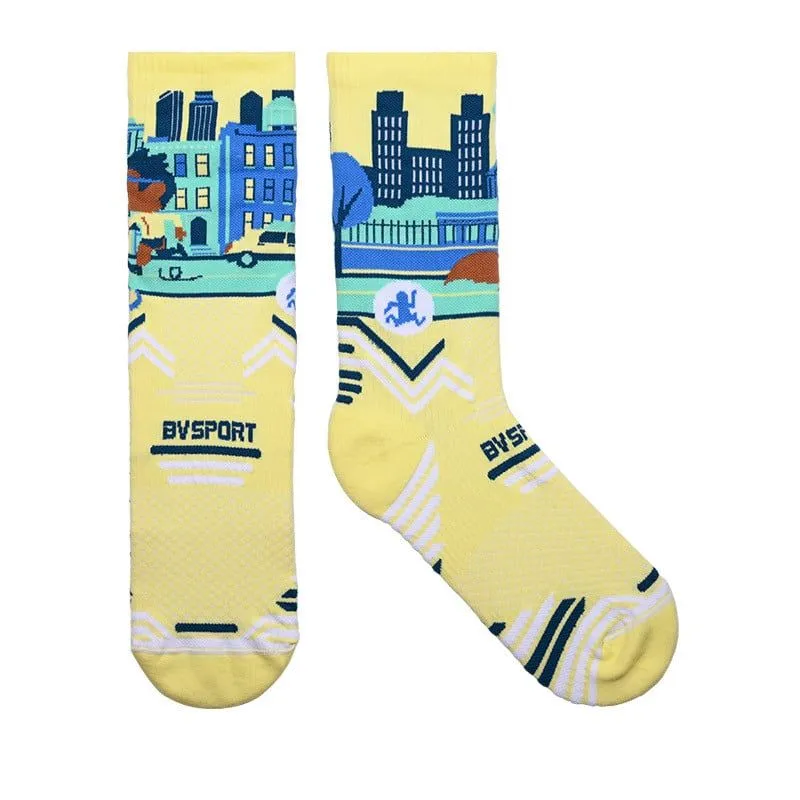 CALCETINES DE TRAIL BV SPORT SOCQUETTE TRAIL COLLECTOR "DBDB" (NEWYORK)