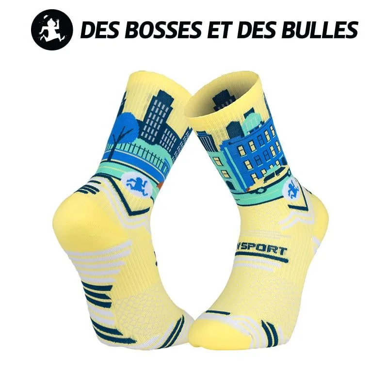 CALCETINES DE TRAIL BV SPORT SOCQUETTE TRAIL COLLECTOR "DBDB" (NEWYORK)