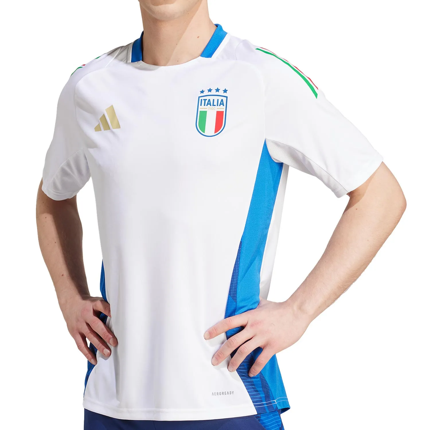Camiseta adidas Italia entrenamiento