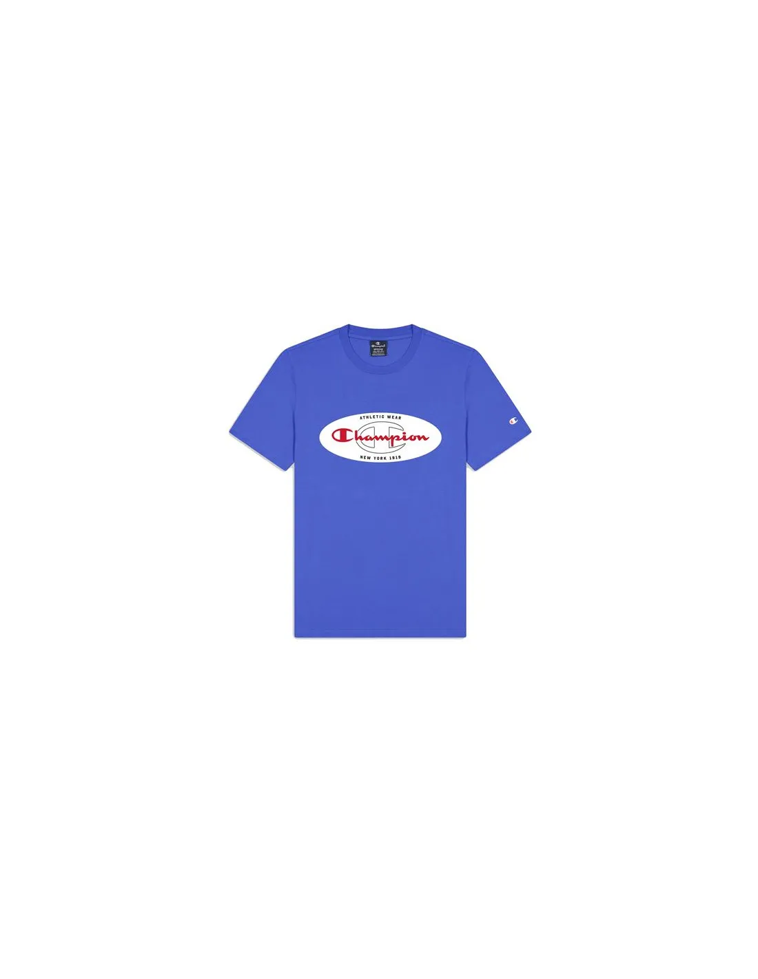Camiseta Champion Crewneck Azul Hombre
