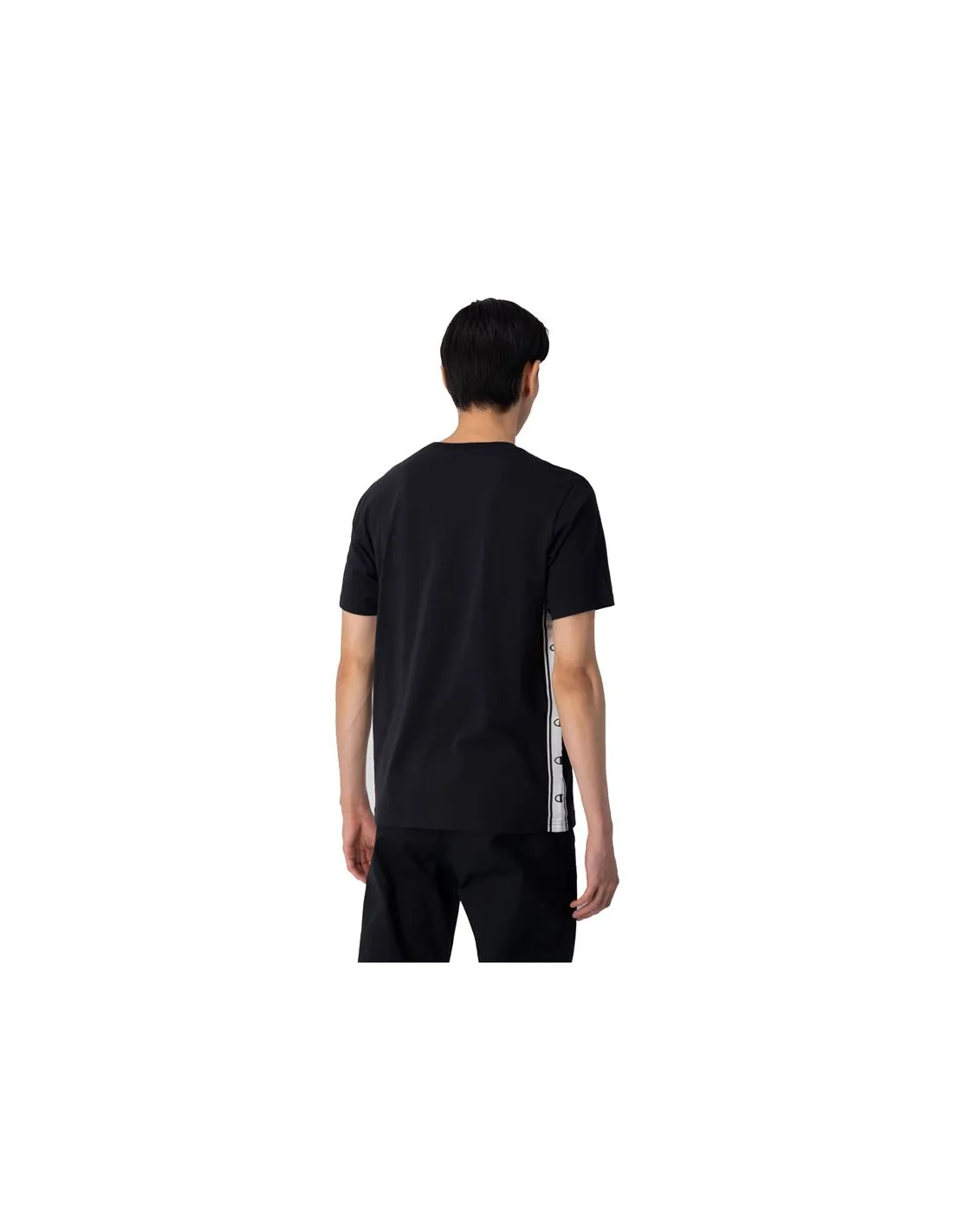 Camiseta Champion Crewneck Negro Hombre Negro