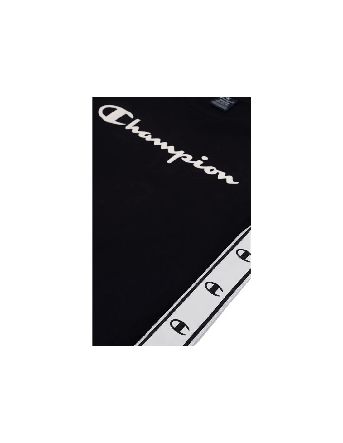 Camiseta Champion Crewneck Negro Hombre Negro