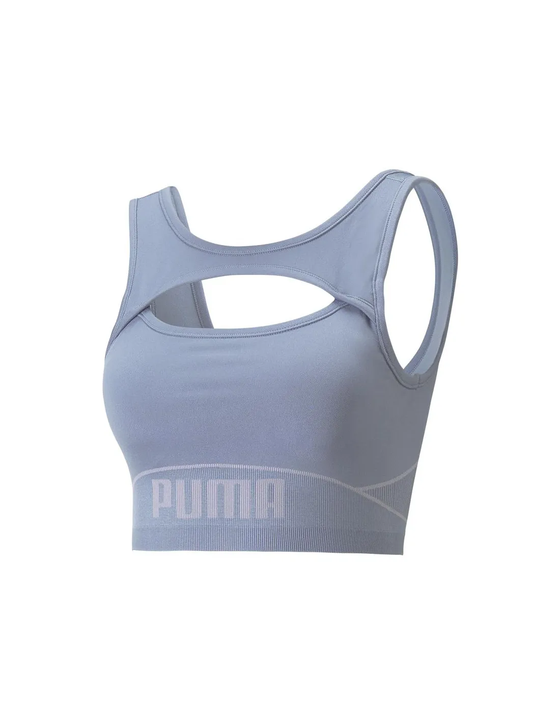 Camiseta De Fitness Puma Formknit Seamless Fa Mujer Filtered Ash