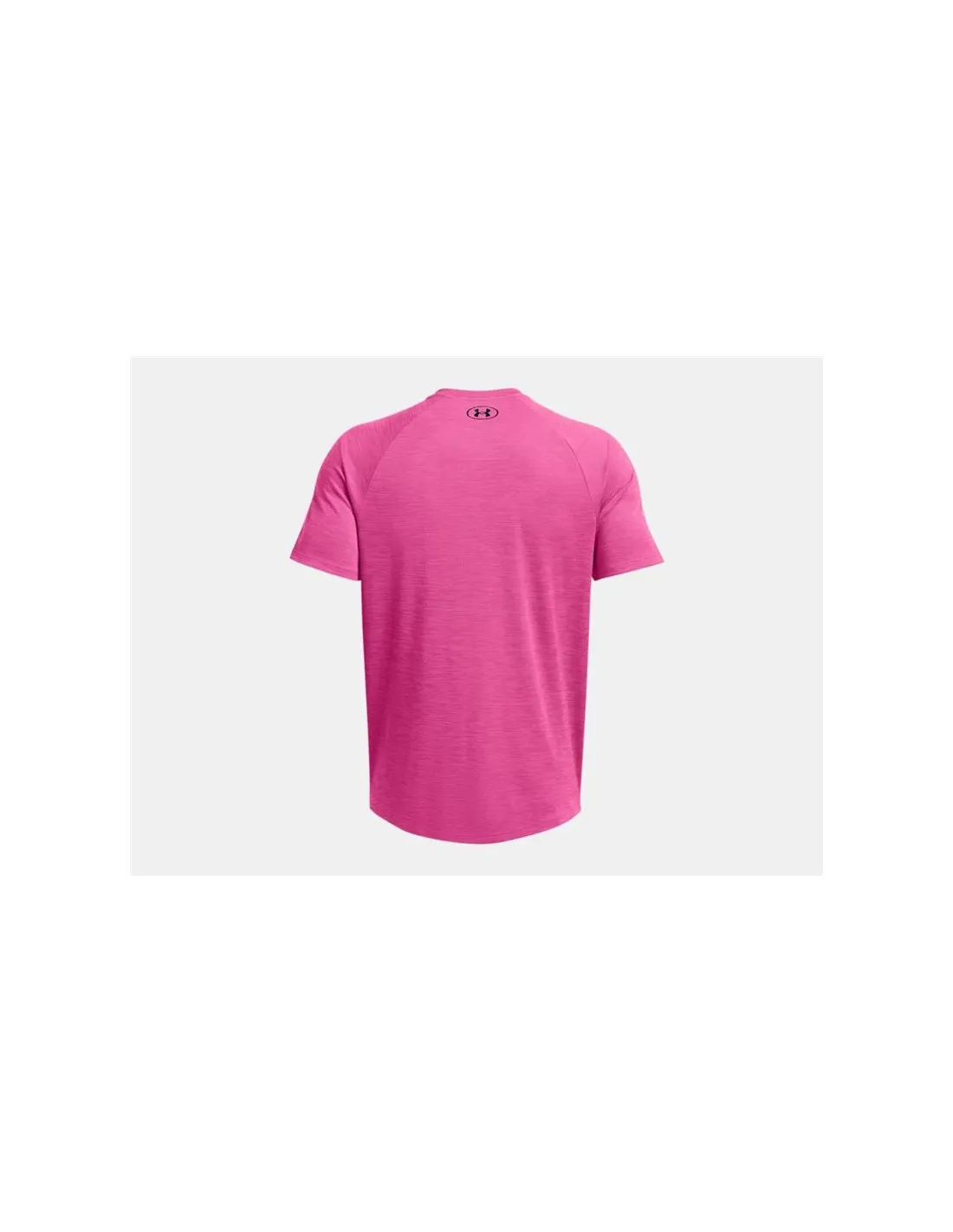 Camiseta de Fitness Under Armour Tech Textured Hombre Rosa