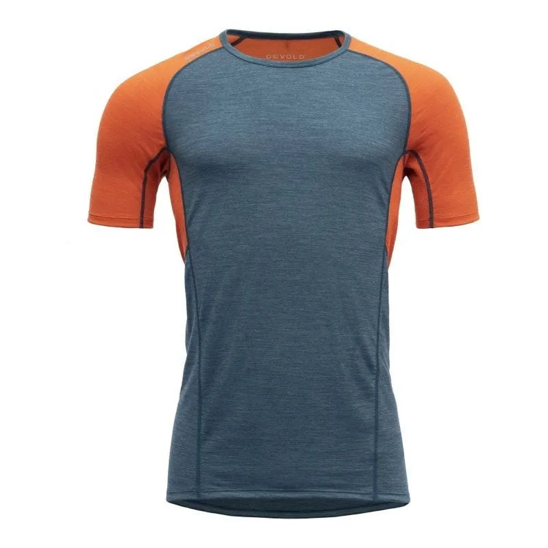Camiseta Devold CAMISETA RUNNING MERINO 130 HOMBRE (Azul)