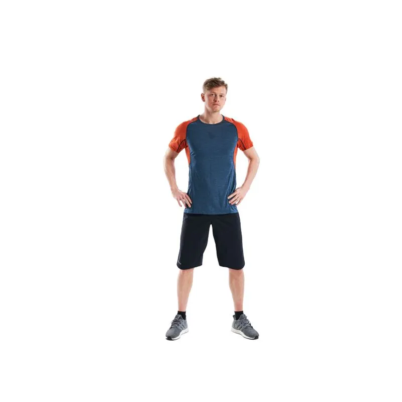 Camiseta Devold CAMISETA RUNNING MERINO 130 HOMBRE (Azul)