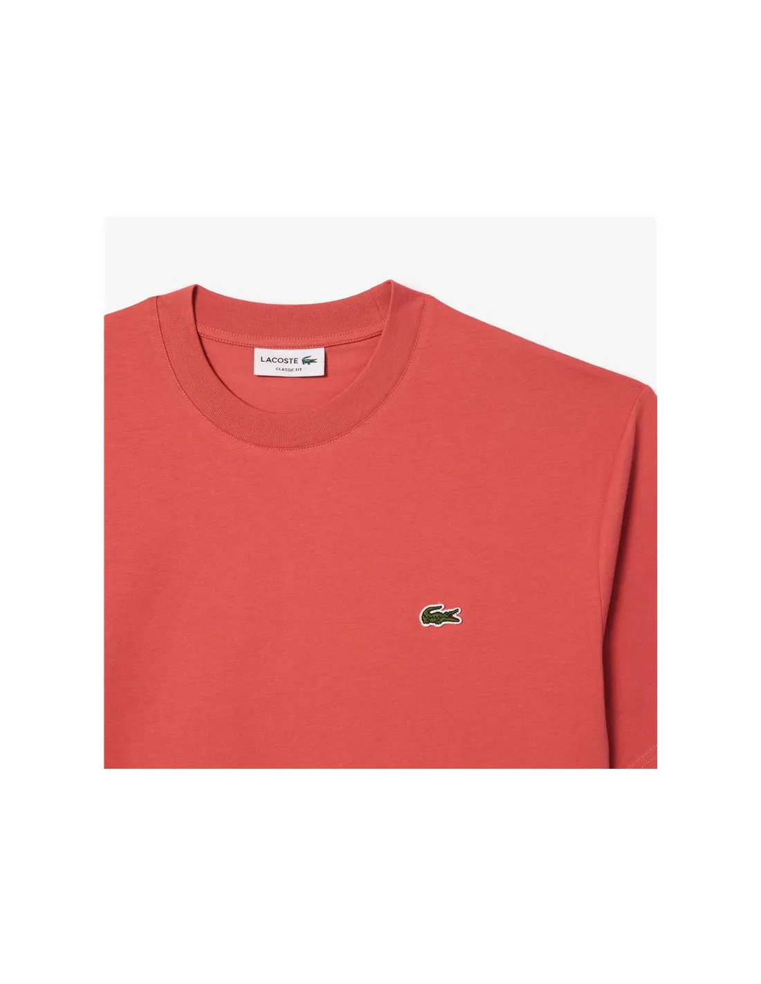 Camiseta Lacoste Cols Roules Hombre Coral