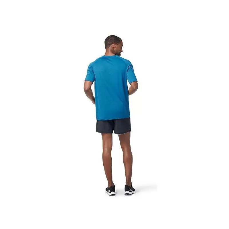 Camiseta Smartwool Merino Sport 120 (azul neptuno claro) hombre