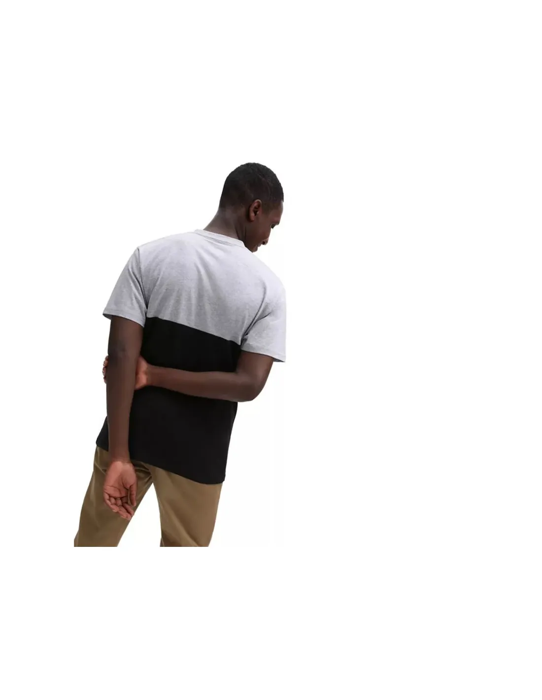 Camiseta Vans Colorblock MN Grey Black