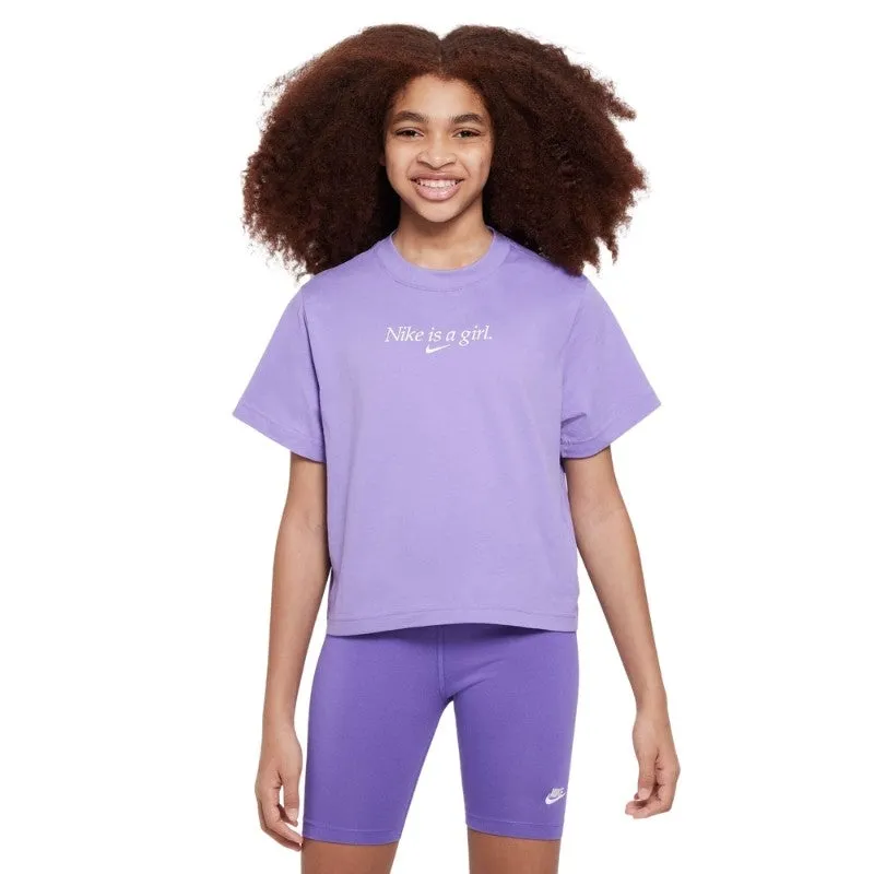  Camisetas manga corta Nike G Nsw Tee Boxy Nike Is A Girl
